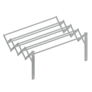 Tendedero acordeón extraíble