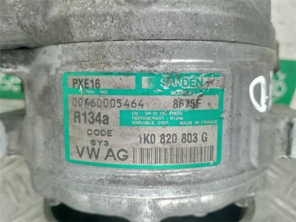 COMPRESOR AIRE ACOND. Audi A3 2.0 TDI ( 8P) (140CV) (2005 2008) (103 KW) - 34863 / BKD
