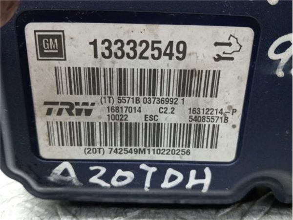 ABS Opel Insignia 2.0 CDTI A (160CV) (2008 2017) (118 KW) - 35812 / 13332549