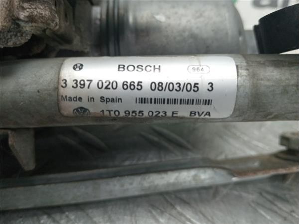 MOTOR LIMPIAPARABRISAS DEL. IZDO. Volkswagen Touran 3.0 TDI 1T1 1T2(140CV) (2005 2010) (103 KW) - 35939 / 0390241785 2