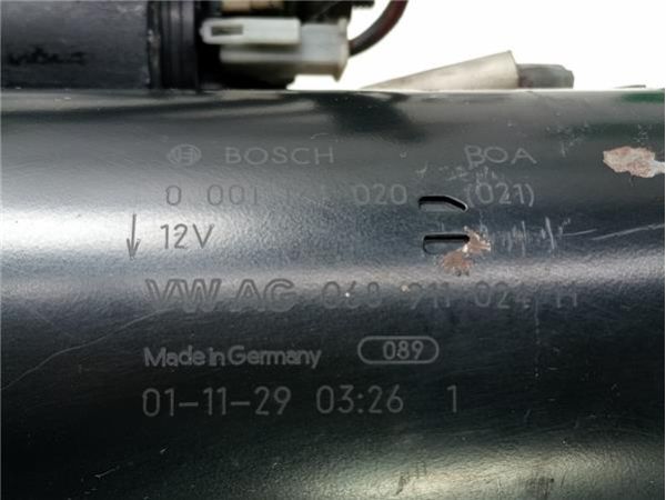 MOTOR ARRANQUE Volkswagen Passat Berlina (3B3)(2000-) 1.9 Trendline [1,9 Ltr. - 96 kW TDI] - 36260 / 001124020