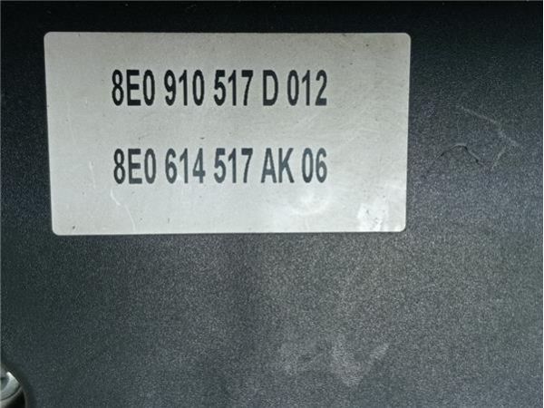 ABS Audi A4 2.0 TDI 8E (140CV) (2004 2008) (103 KW) - 36613 / 8E0 910 517 D012.   8E0 614 517 AK06