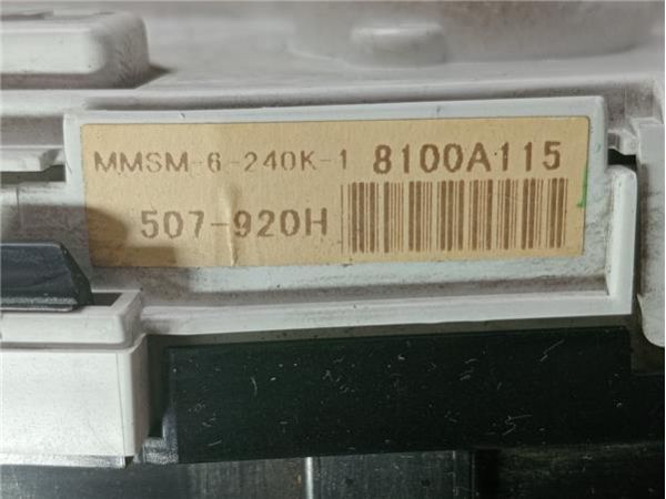 CUADRO INSTRUMENTOS Mitsubishi Outlander (CW0)(2007-) 2.0 DI-D Invite [2,0 Ltr. - 103 kW DI-D CAT] - 36784 / MMSM6240K1,