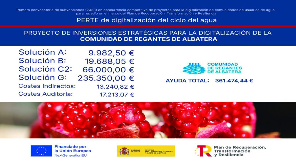 Proyecto de inversiones estratégicas para la digitalización de la CR Albatera