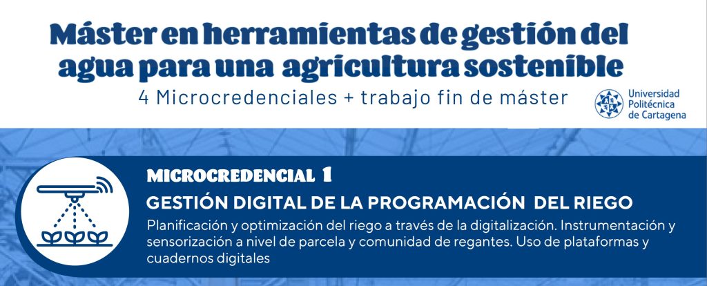 Curso sobre gestión digital de la programación del riego