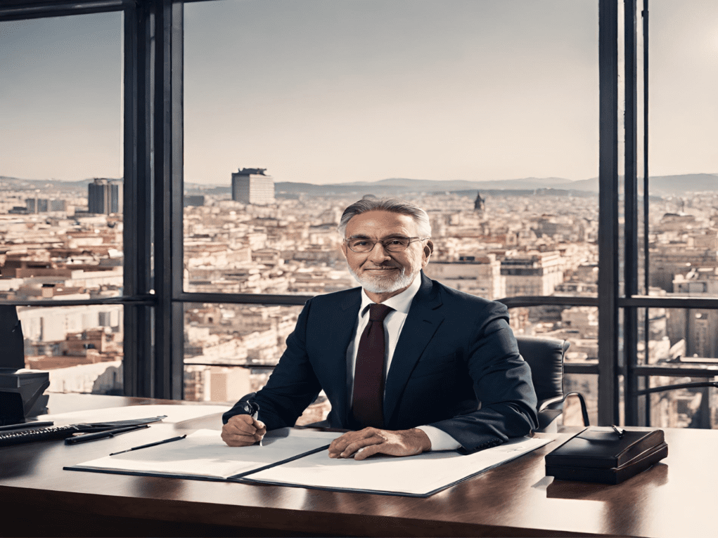 lawyer processing an inheritance in madrid