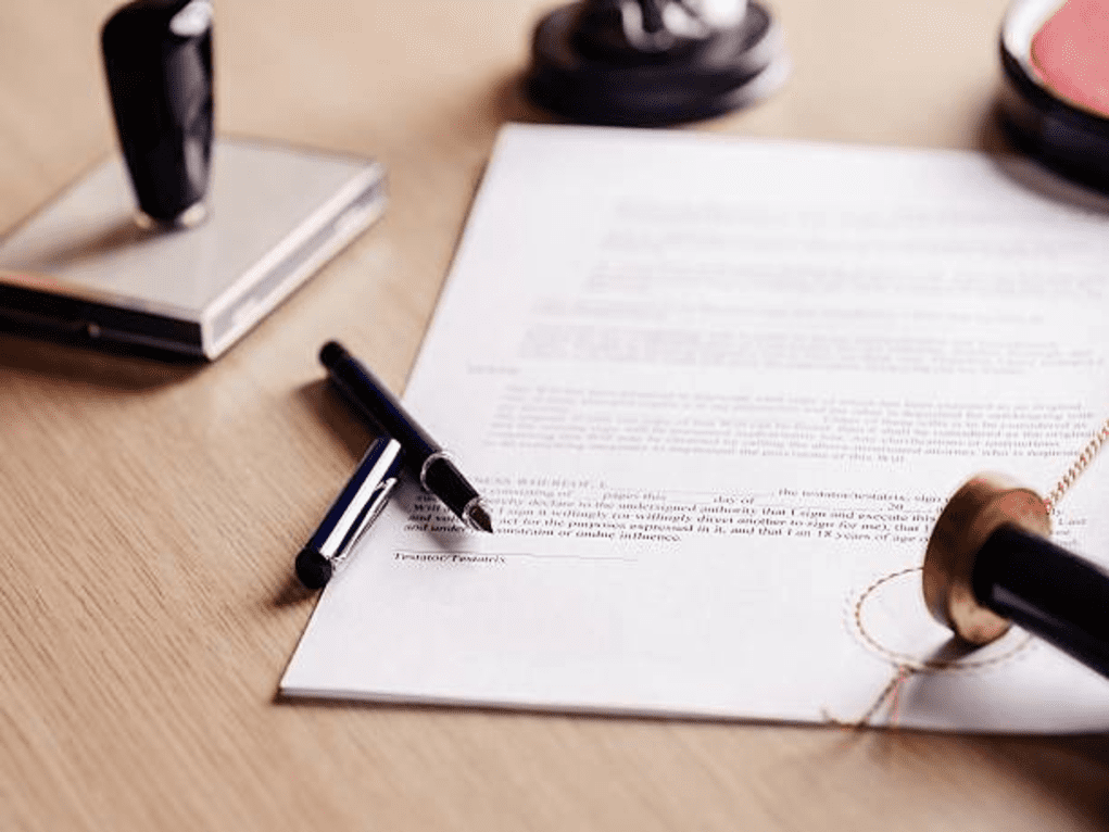 inheritance documents without heirs
