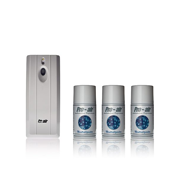 pack basic ambientador aerosol + 3 recargas