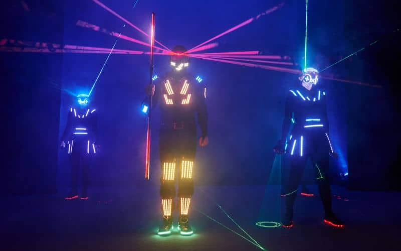 Robot Leds Animación Bodas