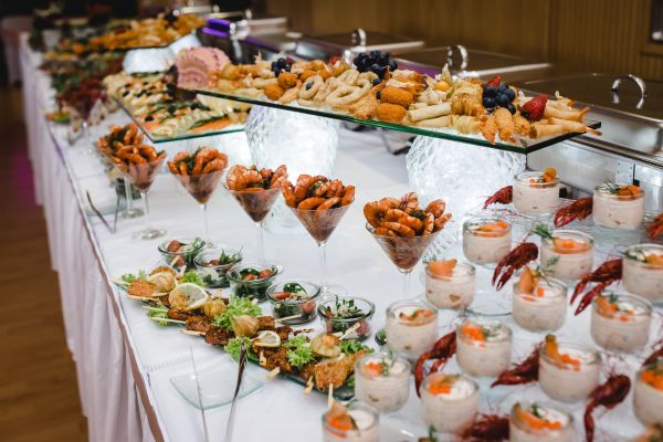 Food corner para fiesta 15 años