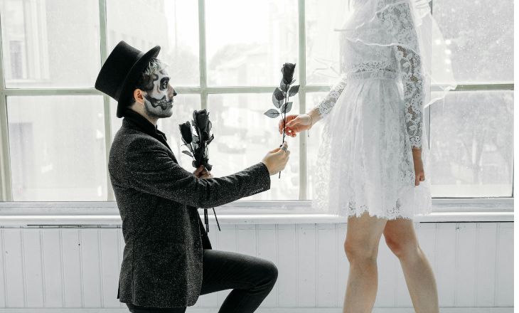boda de halloween