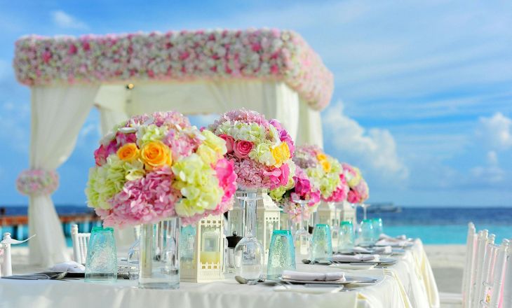 Boda ibicenca playa