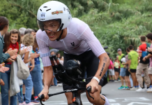 Hayden Wilde se pone a prueba en la élite del ciclismo profesional.