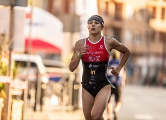 Previa Campeonato de España de Triatlón: el campeonato de los campeonatos Marina Muñoz en una prueba de la Liga de Triatlón de la Fetri.