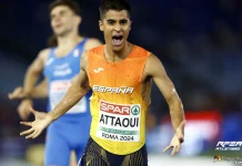 Attaoui desata la locura en el atletismo español: ¡2:12.25! en los 1000 metros