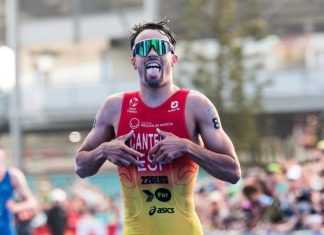 La plata de David Cantero lidera en WTCS Weihai a la mejor Triarmada del curso