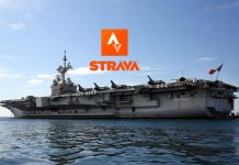 ¡Lío militar! Un marinero delata en Strava la posición del portaaviones Charles de Gaulle Militar revela en Strava la posición portaaviones Charles de Gaulle