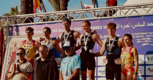 Triple podio en la Copa de África de Larache con Natalia , Marina Muñoz y Alejandro Pla