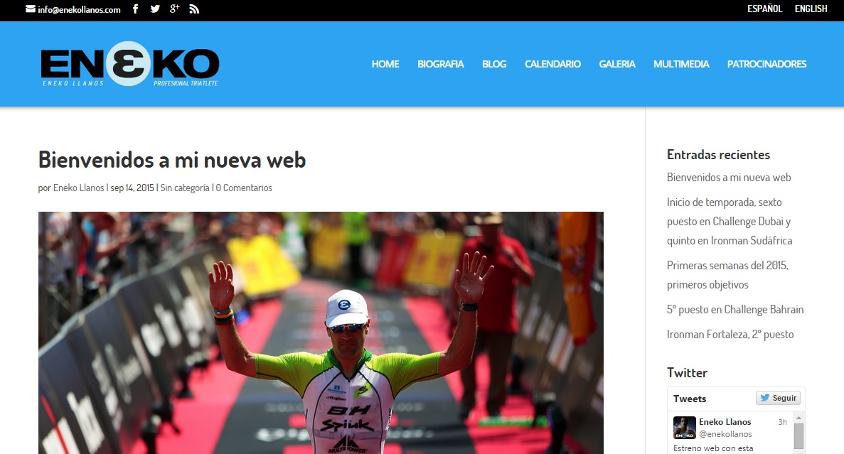 Eneko LLanos page web