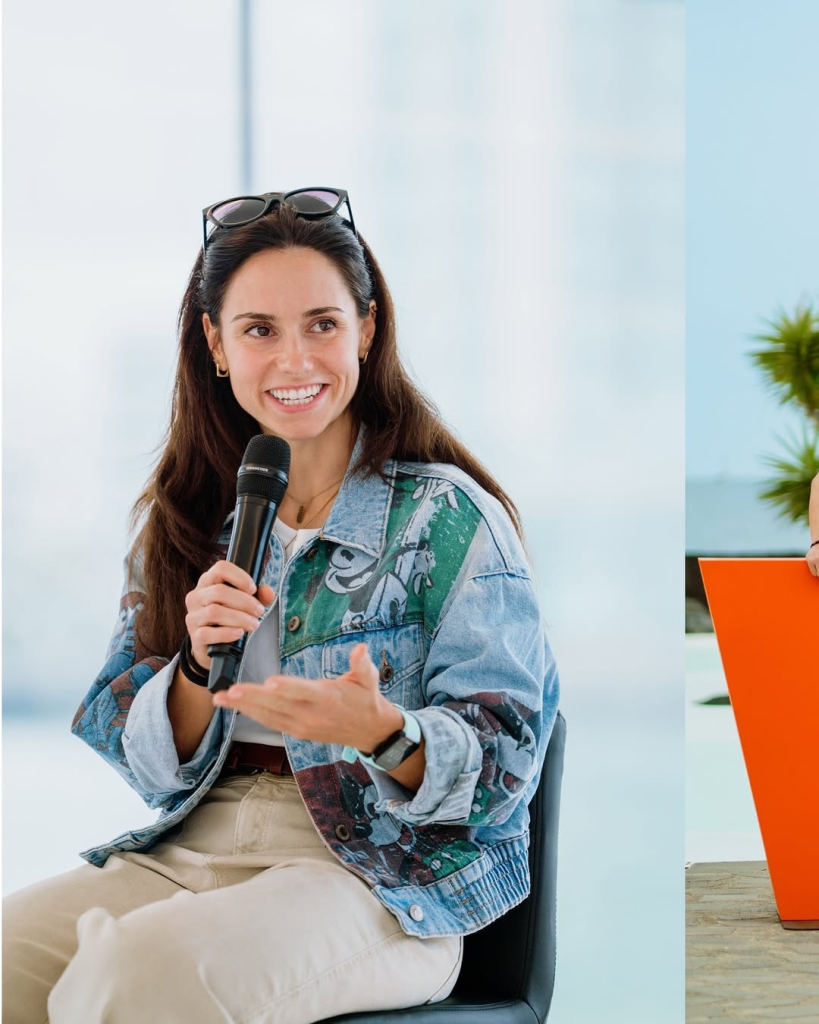 Lourdes Oyarbide presentación Ibiza Media Maratón