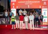 David Cantero y Maite Jiménez-Orta revalidan títulos de campeones de España Sprint David Cantero y Maite Jiménez-Orta en el Podio Campeonato de España Triatlón Sprint