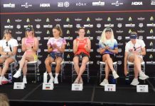 Así fue la rueda de prensa de las favoritas en Kona.