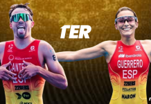 David Cantero y Sara Guerrero, los mejores triatletas de corta en 2025 para el público de Triatletas en Red