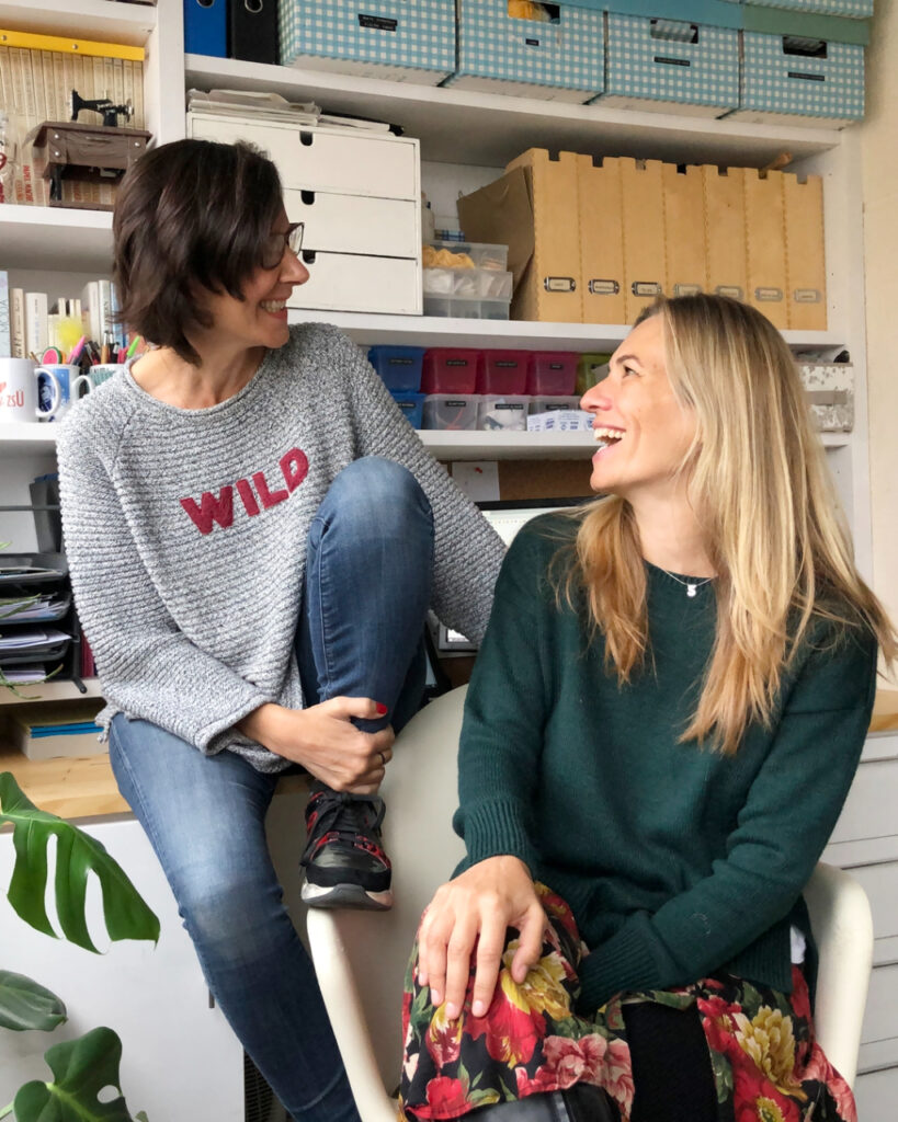 Foto Laura y Almudena