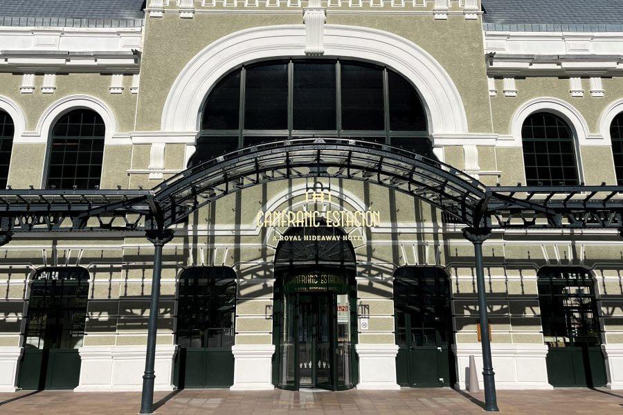 Portada de la Estación de Canfranc