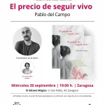 Presentación del poemario de Pablo del Campo en Zaragoza, Zsa Zsa Zsú Ediciones
